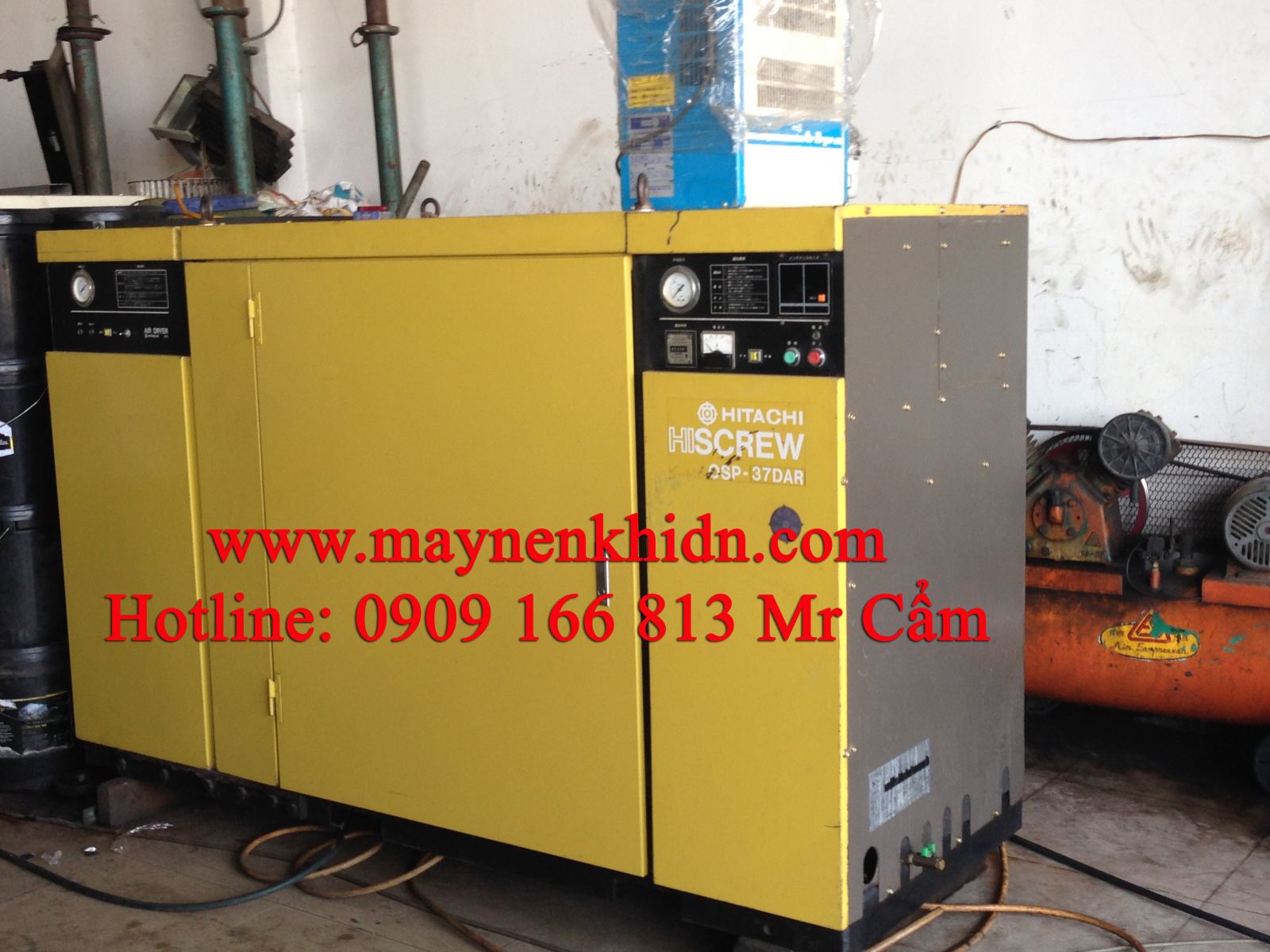 Máy nén khí Hitachi 50HP model OSP-37S5ANA